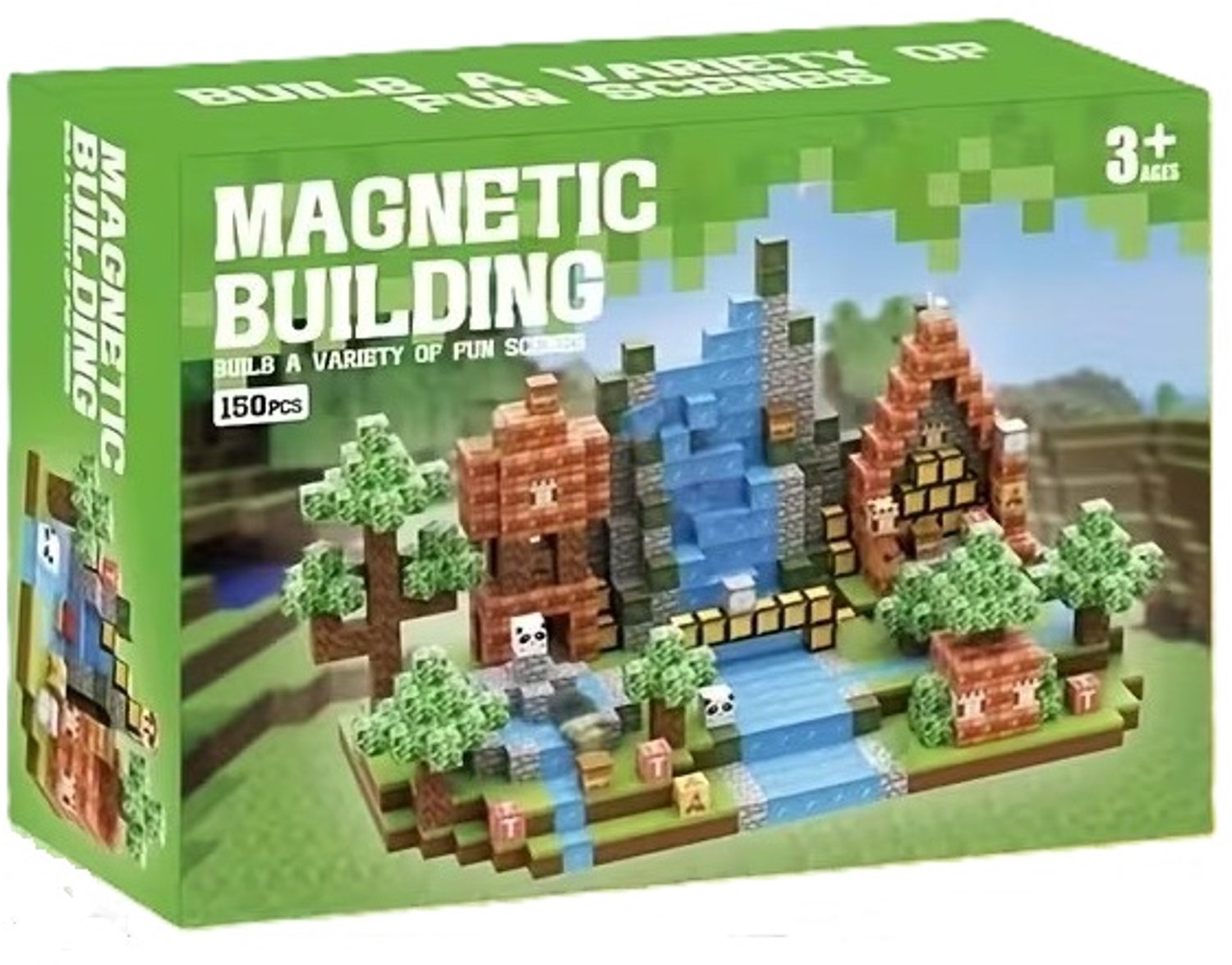 K&R Ventures Magnetische bouwblokken - 150 stuks