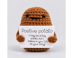 Pomme de terre positive - Pomme de terre positive - Soutien et aide - Cadeau - Idée cadeau