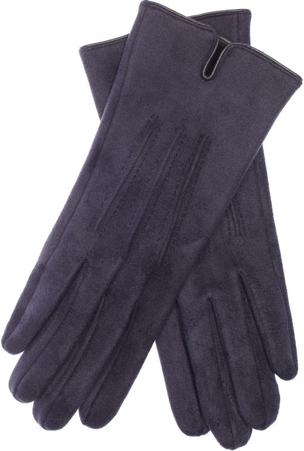 EEM Vegan Velours Handschoenen met Teddy Fleece Voering