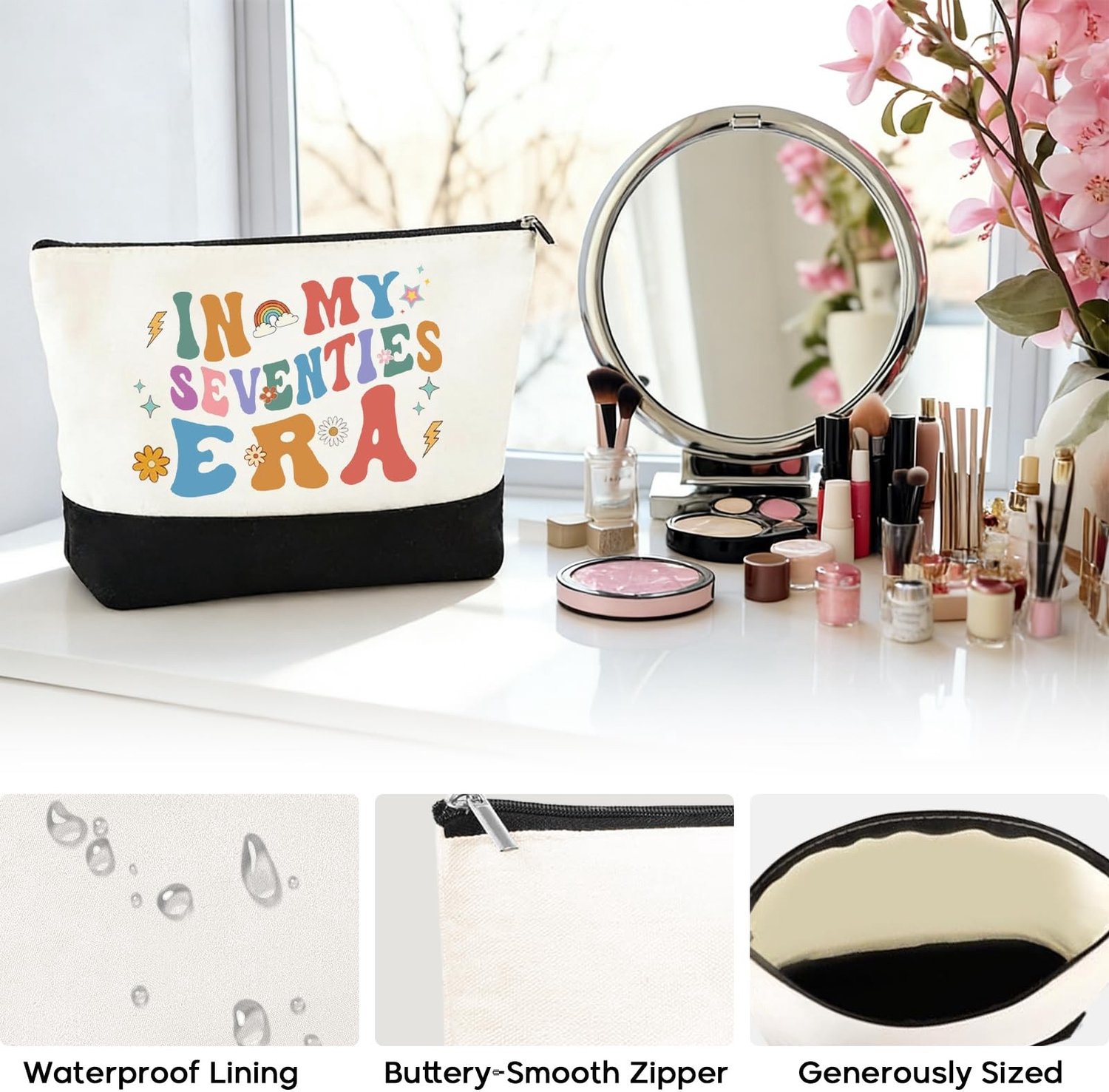 Cadeauset voor Vrouwen met Handtas en Thermosfles