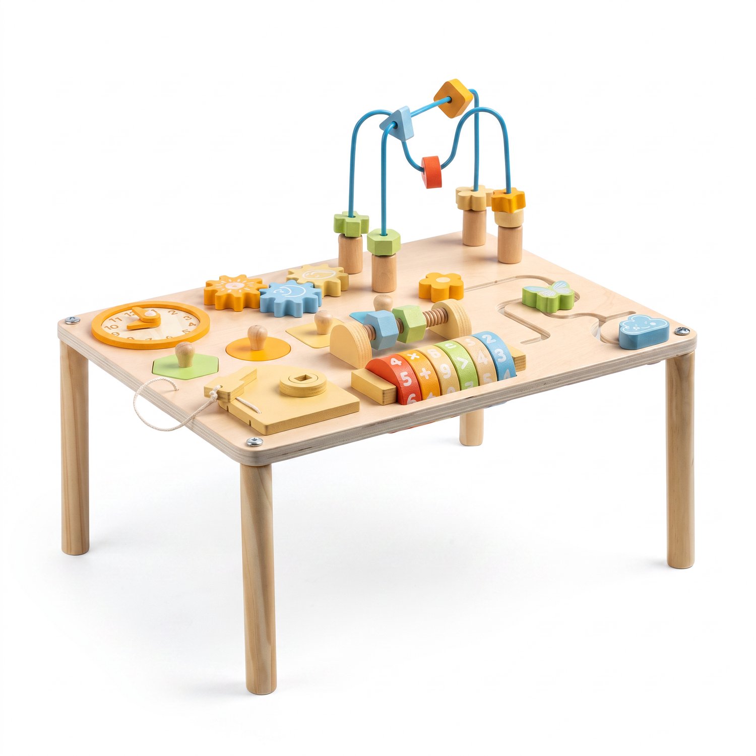 Russle Houten Activiteitentafel met Rekenhulp