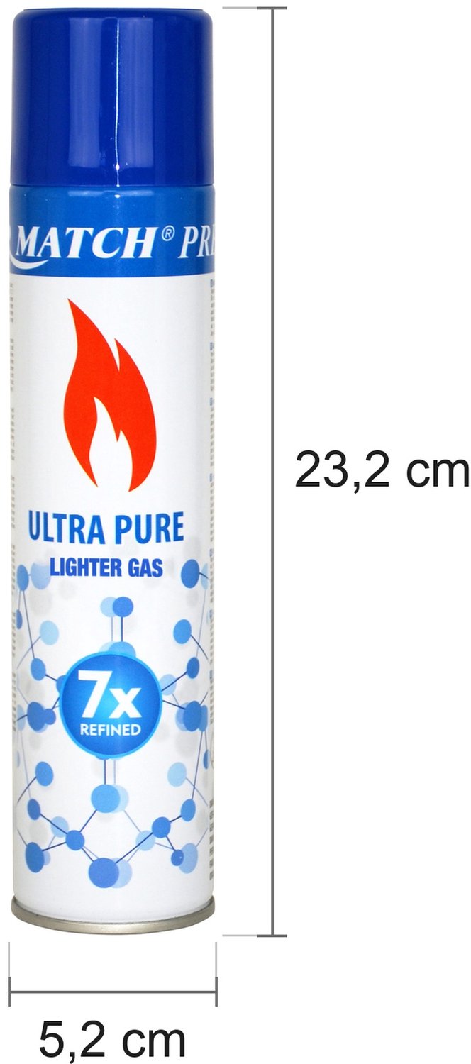 Silver Match Navulgas 300 ml - Aansteker Gas - Butaangas Navulling - 30 tot 40 Vullingen - Voor Navulbare Gasaanstekers — afbeelding 4