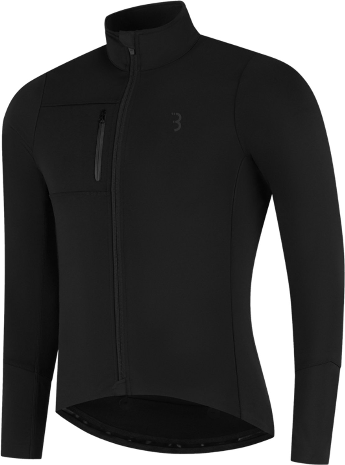 BBB Cycling ColdGuard Fietsjack Winter - Winddicht en Waterafstotend - Racefiets Kleding - Zwart - Maat XXXL - BBW-457