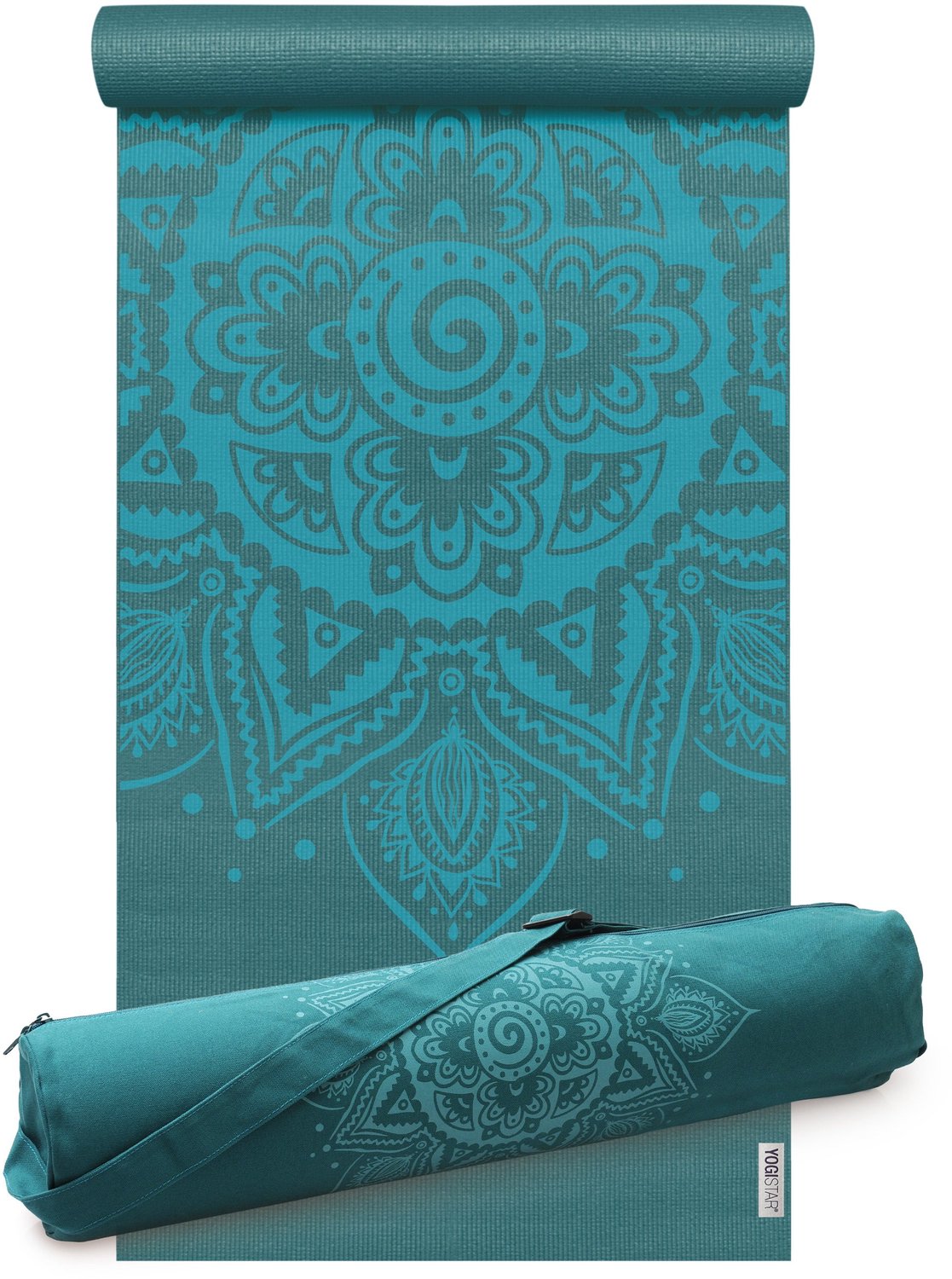 Yoga-Set Starter Edition - spiral mandala (Yogamatte + Yogatasche)