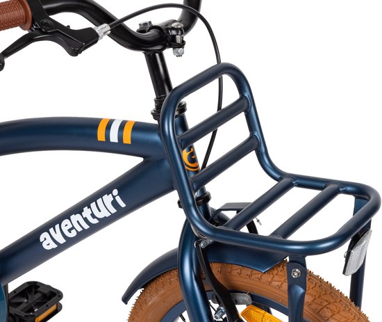 Aventuri 2Cool 3.0 Jongensfiets 16 Inch - Kinderfiets voor 4 tot 6 Jaar - 100-115 cm - Met Zijwieltjes - Blauw — afbeelding 4