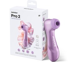 Satisfyer Pro 2 Generation 4 App | Drukgolfvibrator | Vibrator met App en 4 opzetstukken | De nieuwste versie van de iconische Satisfyer Pro 2