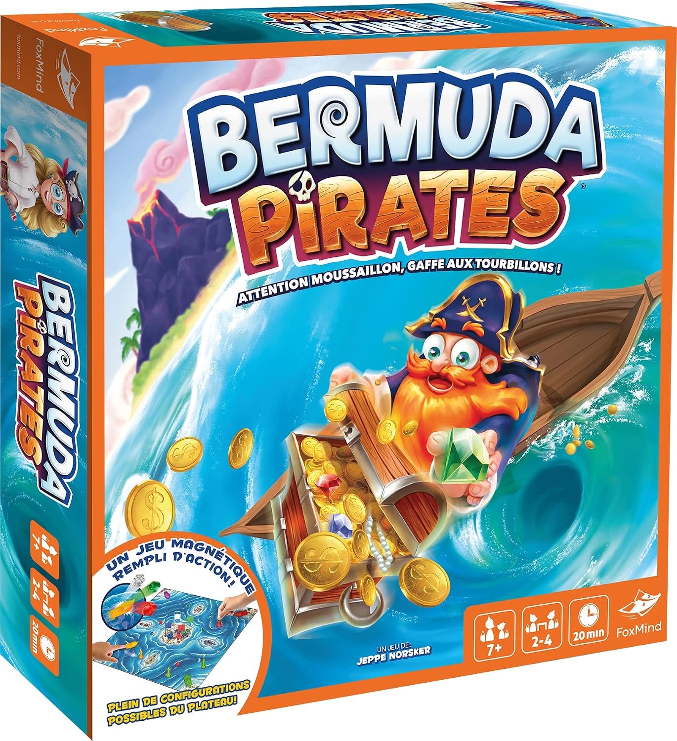 Pokemon Piraten Bermuda Bordspel - Strategie & Geheugen