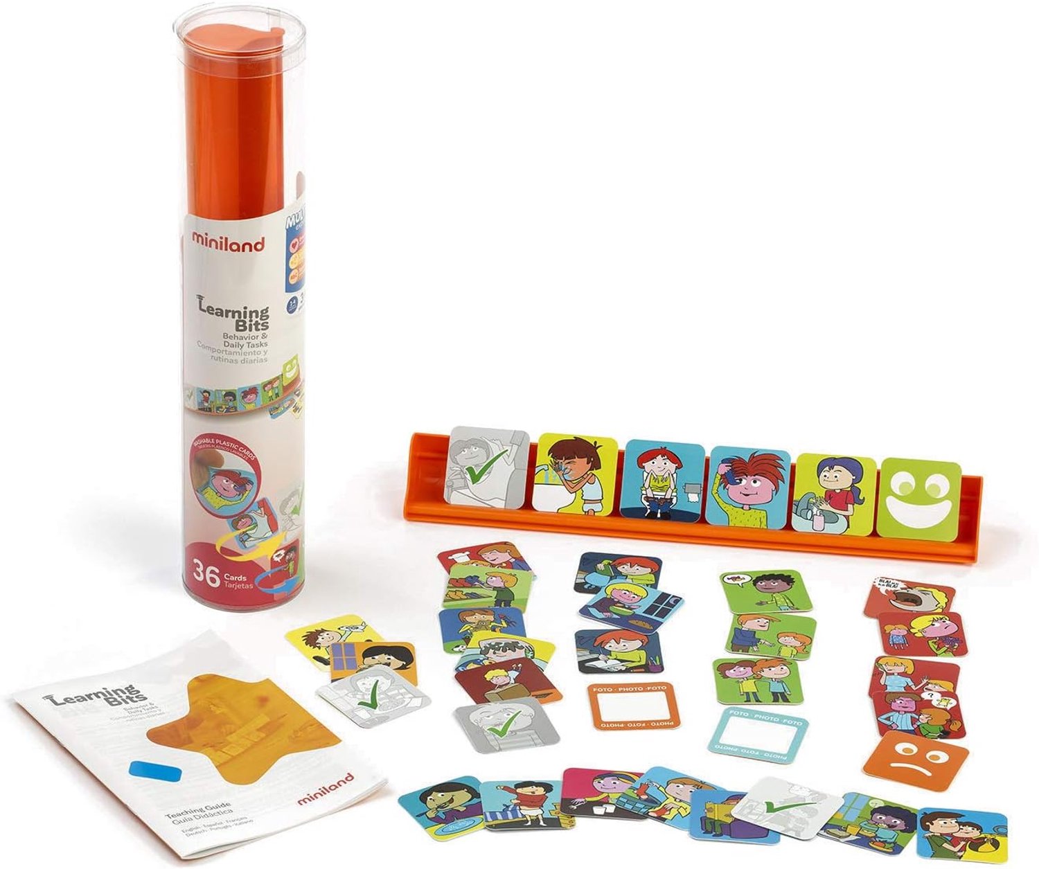 Miniland Leerkaarten Dagelijkse Taken & Gedrag - Educatief Speelgoed