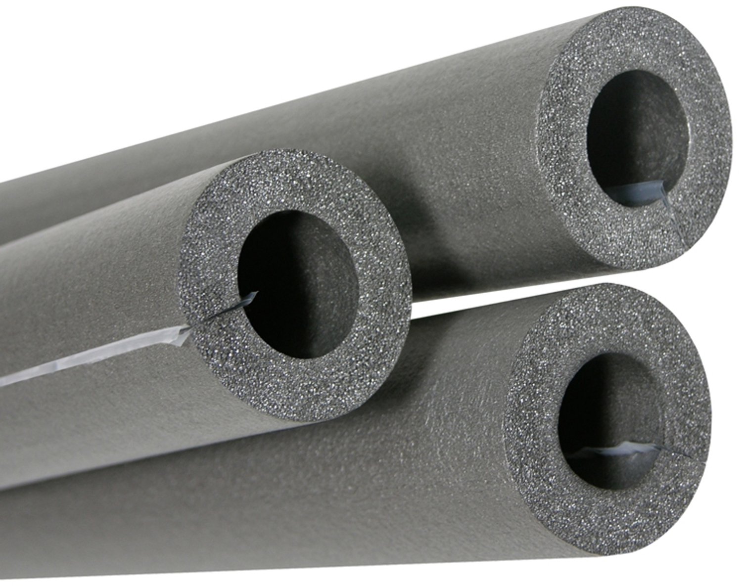 Deltafix buisisolatie zelfklevend grijs 1m Ø15mm wanddikte 9 mm