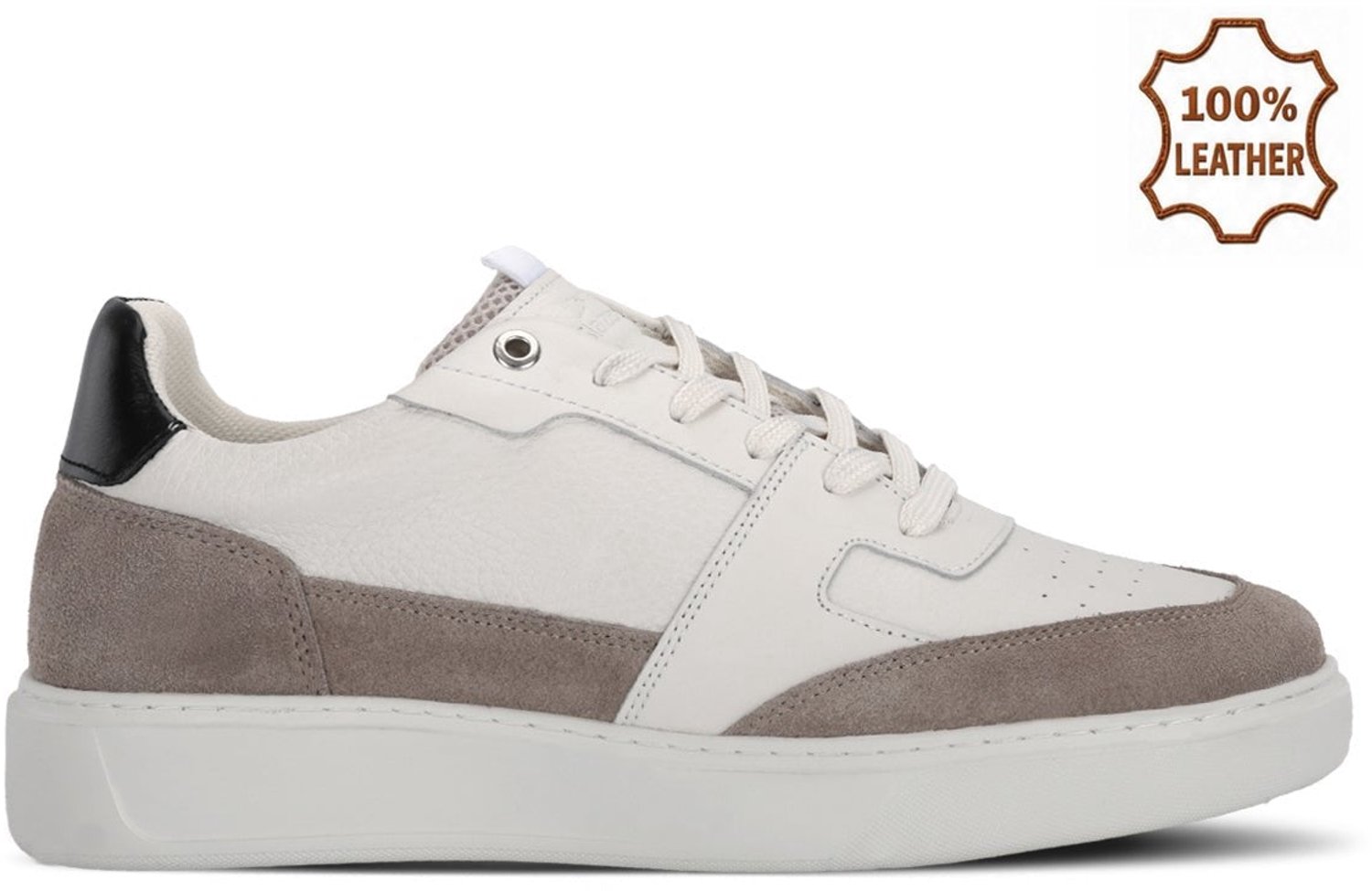 Slazenger Starx Heren Sneakers - Ecru