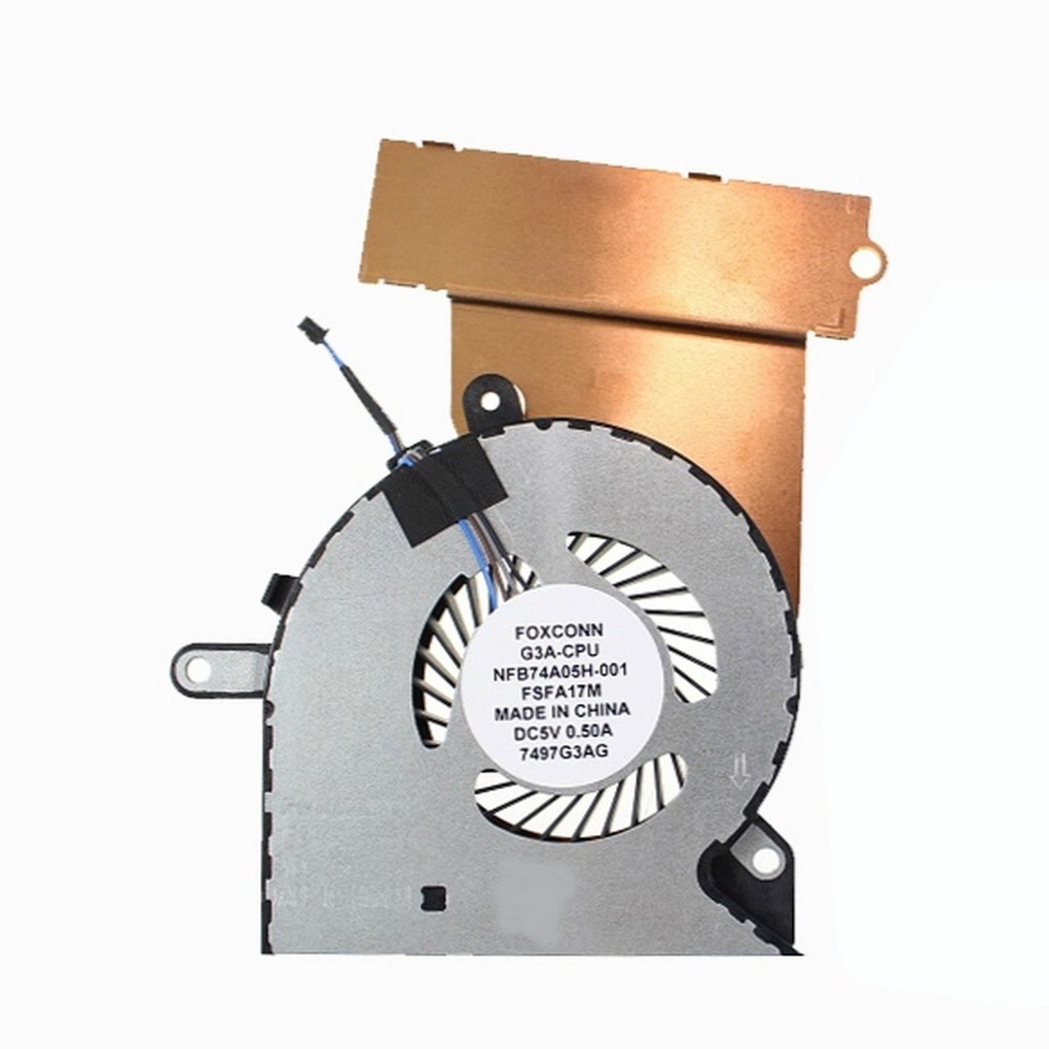 Notebook CPU Fan for HP Omen 3 15-CE 17-AN Series with Heatsink 929455-001