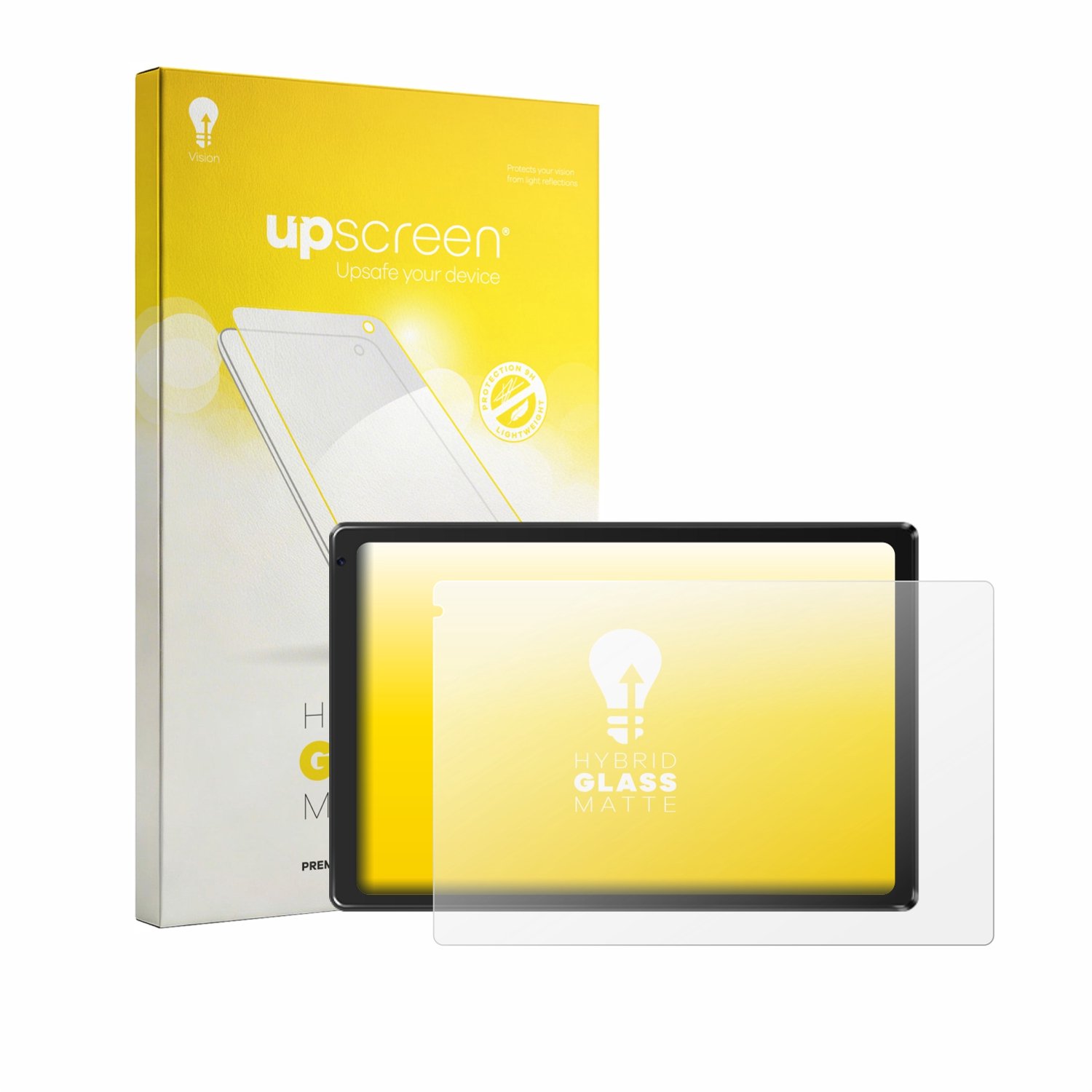 upscreen - Screenprotector voor Laptok Tablet 10.1" - Folie Beschermfolie Beschermglas matte