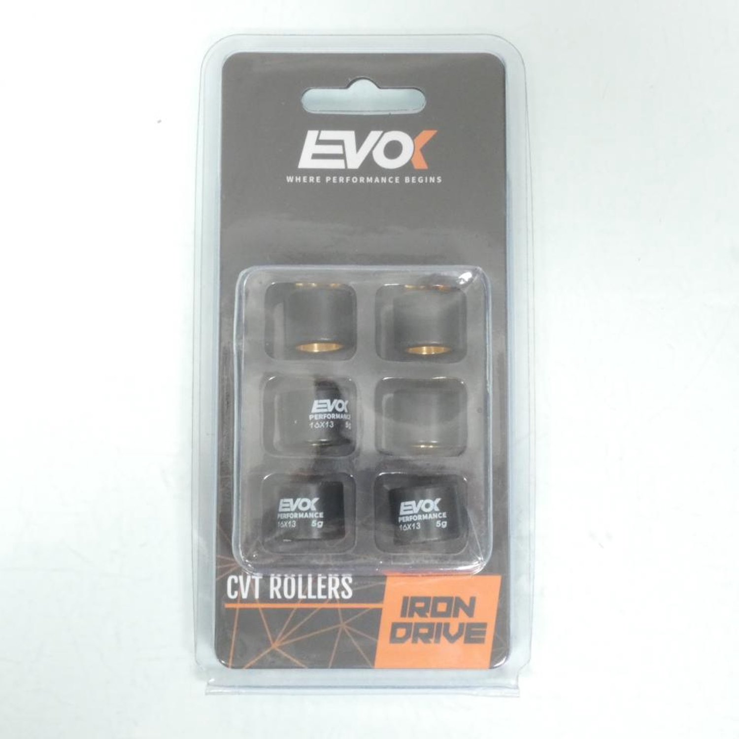 Variateurrol EVOK voor Scooter Honda 50 X8R S R 1999 tot 2004 16x13 5Grs Nieuw