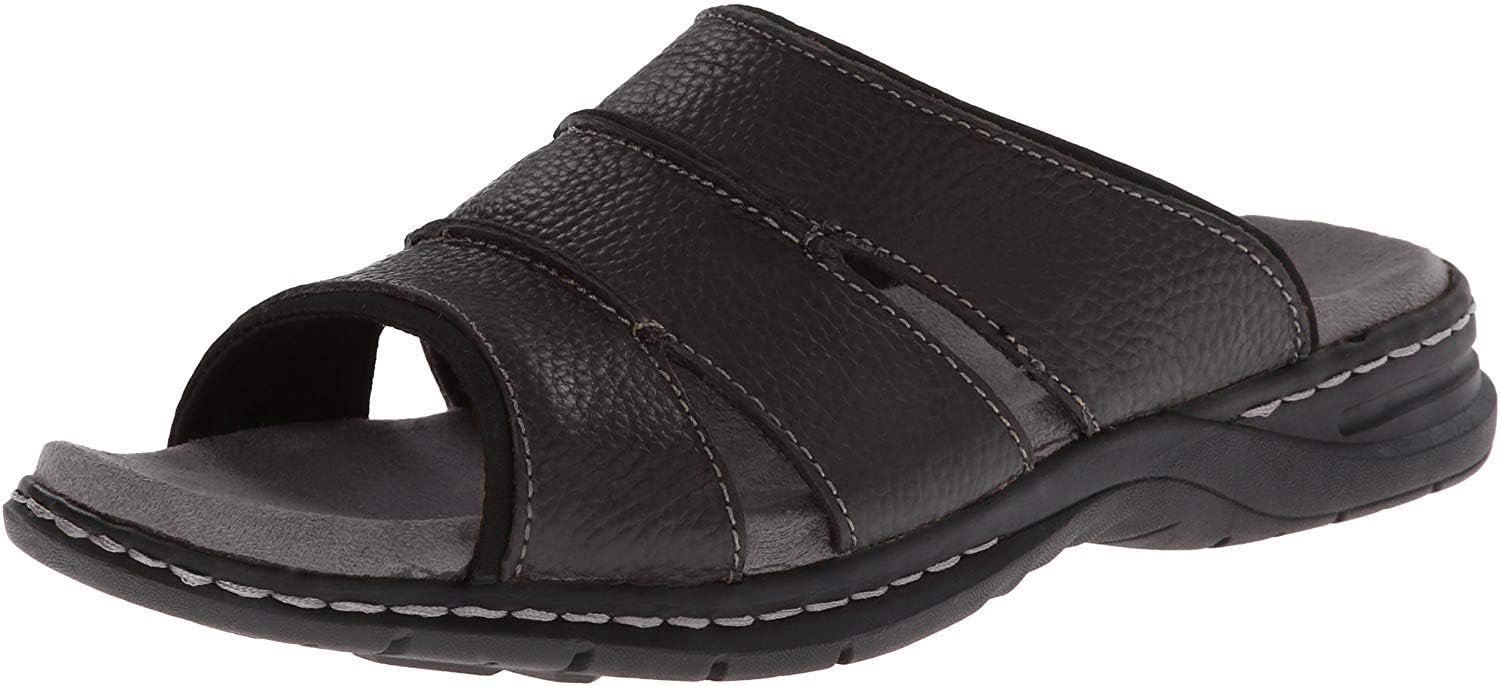 Dr. Scholl’s Gordon Heren Sandalen Comfort & Stijl Zwart