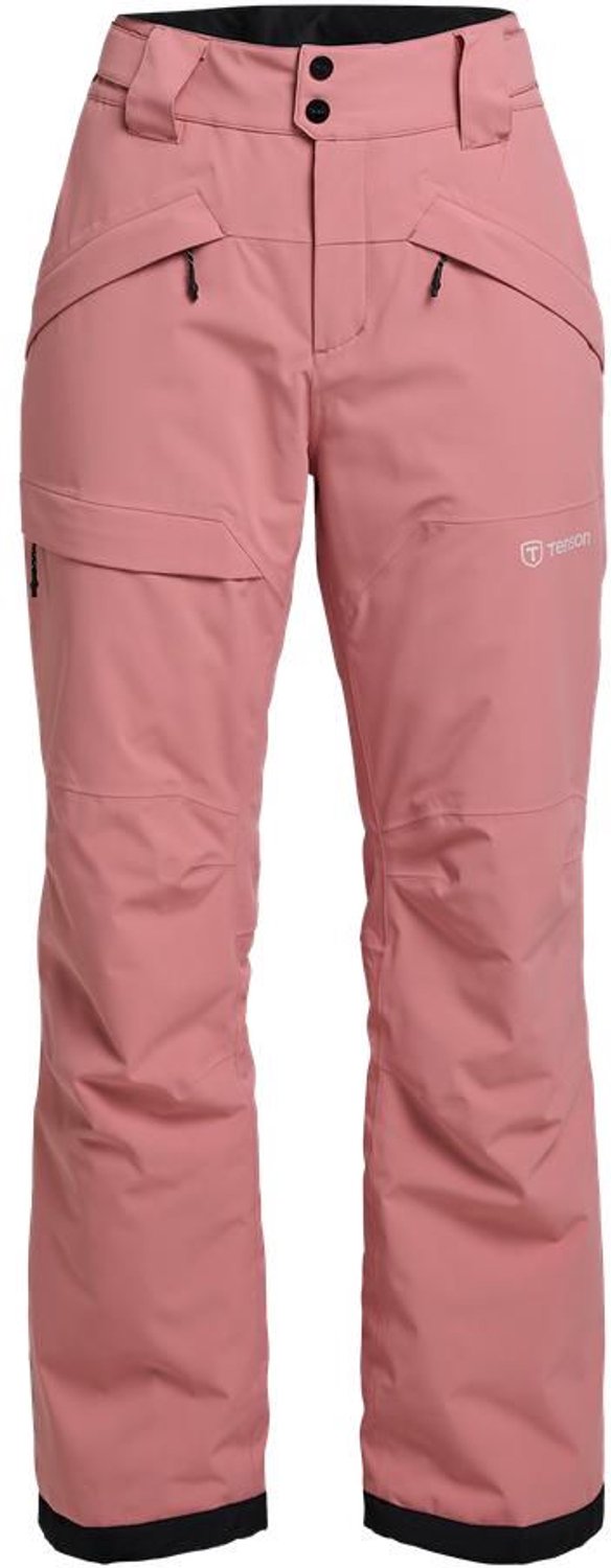 Tenson Niseko Ski Pants Women – Wintersport Gevoerde broeken Skibroeken Roze
