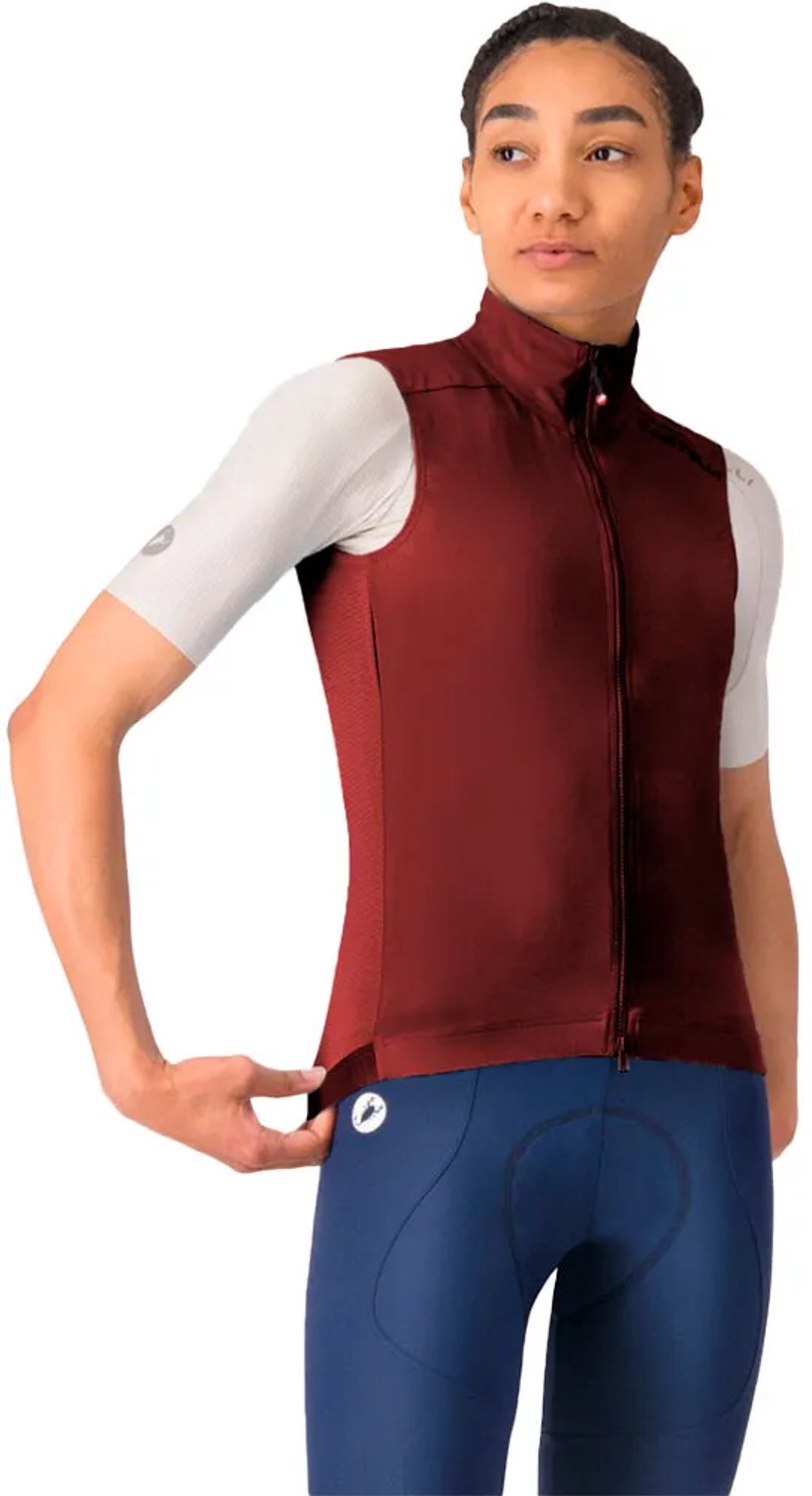 Castelli Espresso 2 Gilet Rood S Vrouw