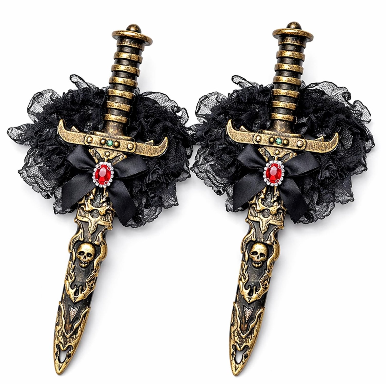 2 Delige Piraten Kostuum Accessoire Set