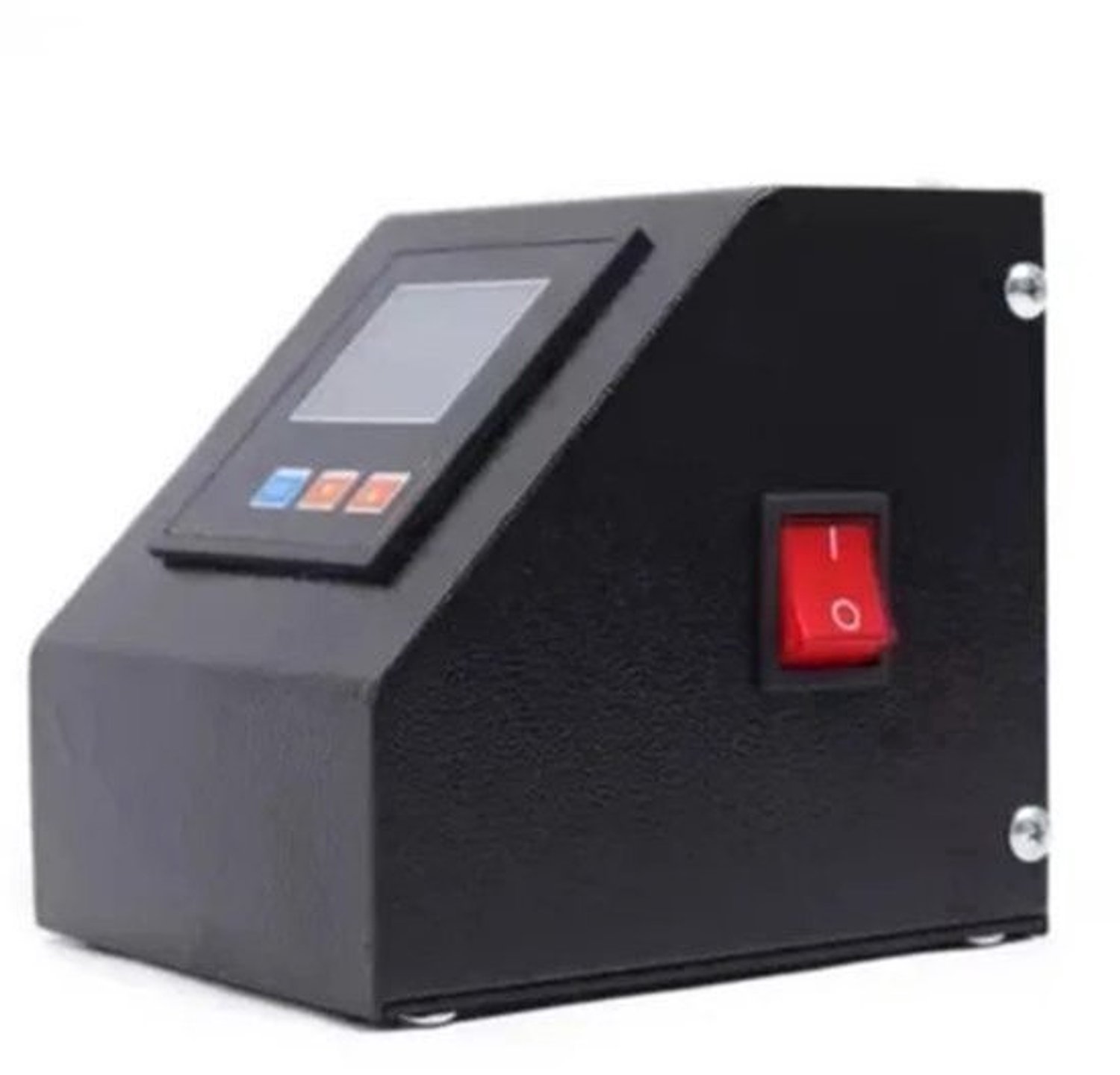 Warmtepers Dubbele Verwarmingsplaat - 1200 W Vermogen - Zwart - Metaal En Rubber - Elektrisch - Voor Hars En Warmtepersen
