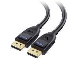 DisplayPort 2.1 Kabel 2m - 8K 120Hz, 4K 144Hz, 40Gbps, VESA DP40