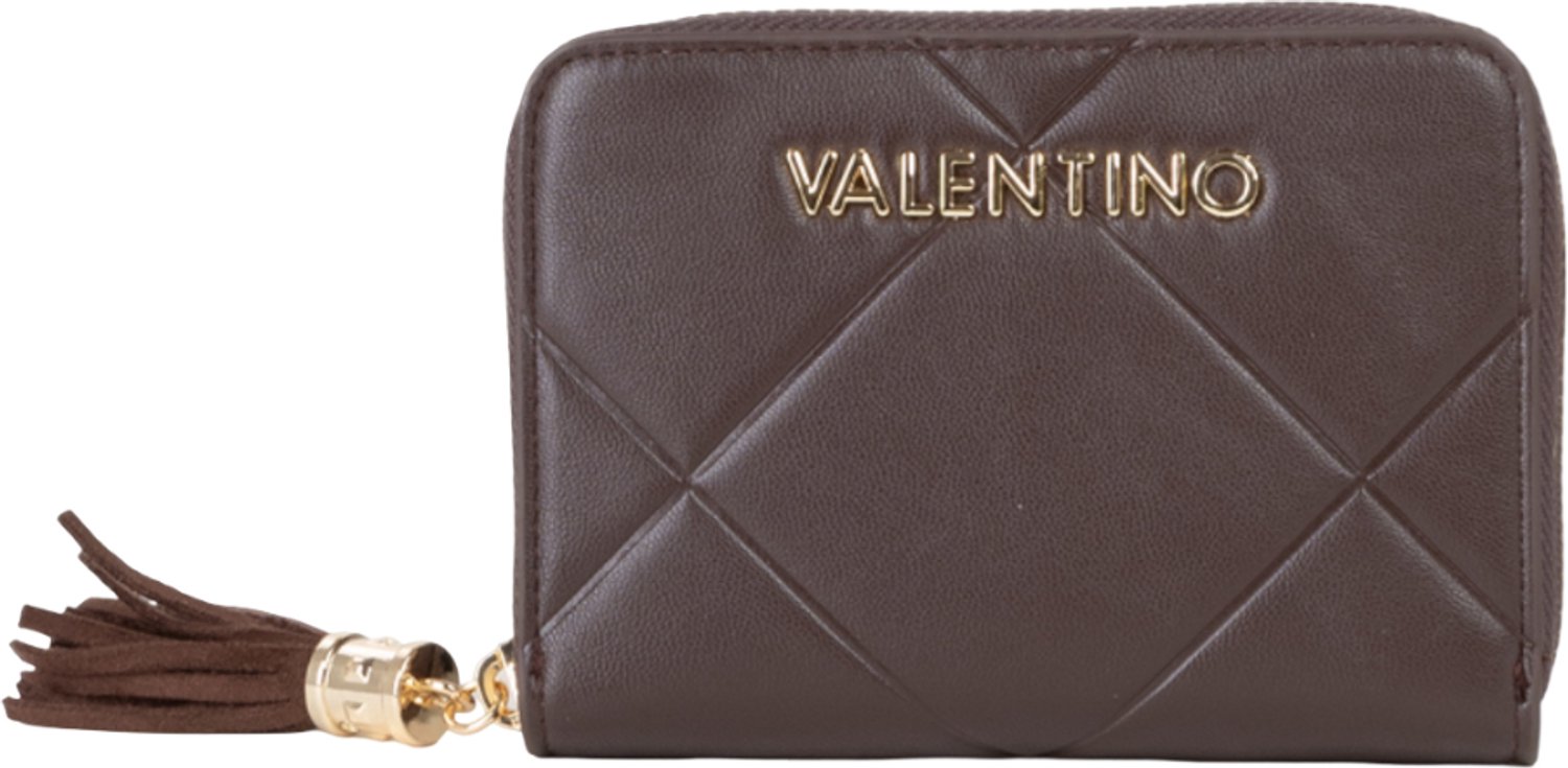 VALENTINO portemonnee Astrid Zip Around Wallet Caffe donkerbruin