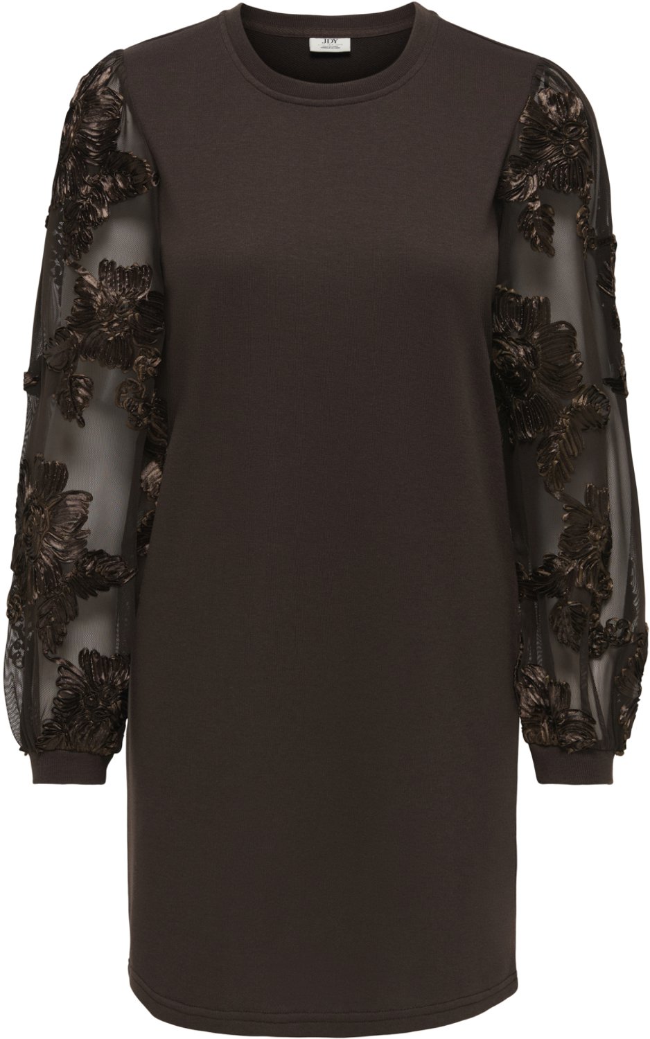 JDY - JDYFAIRVIEW LIFE L/S SWEAT DRESS JRS Dames Jurk