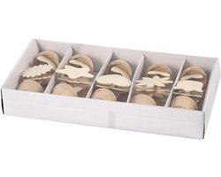 Creotime Memoclip, h: 10 cm, triplex, 10 assortiment