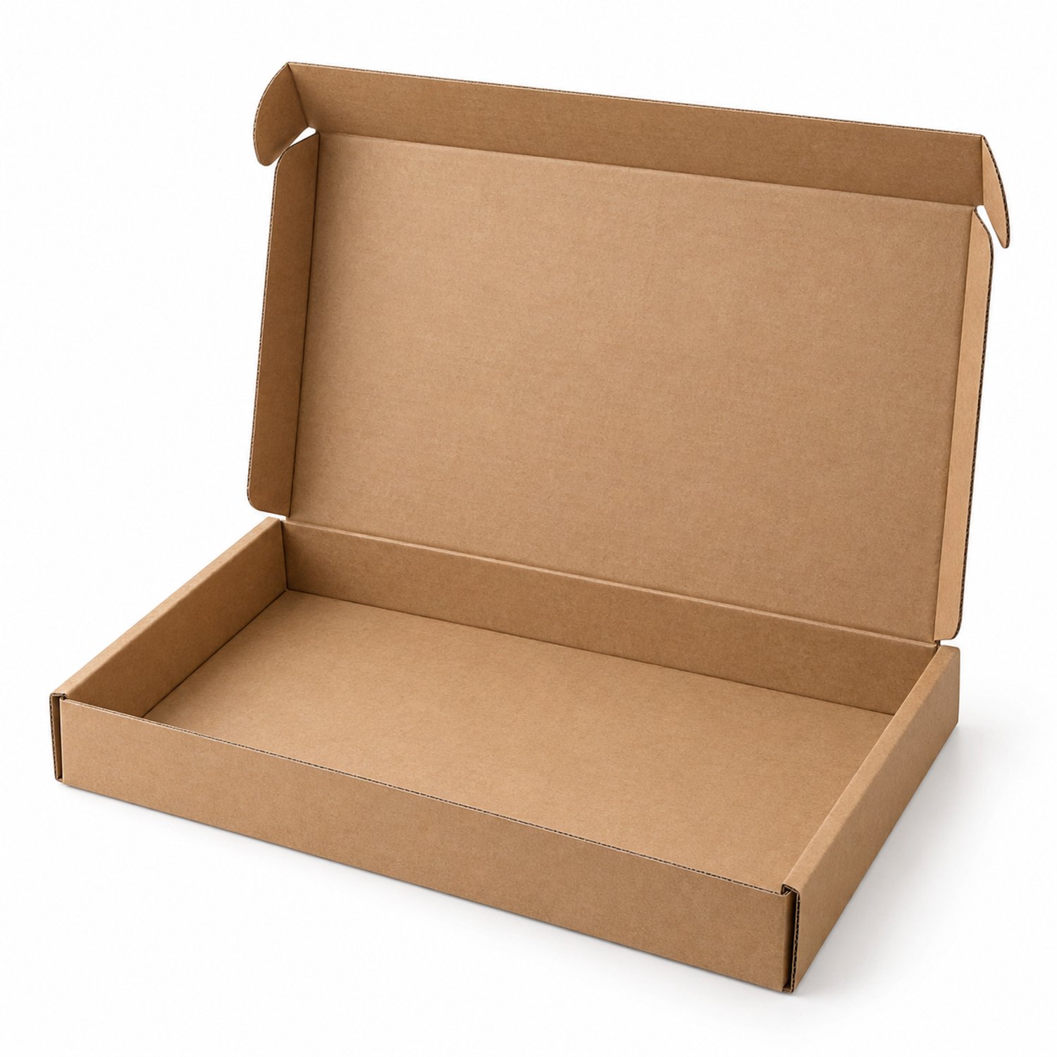 Brievenbusdoosjes A4 – 50 stuks – 310x220x28mm – Bruin Karton – Platte Verzenddozen voor Documenten en Drukwerk
