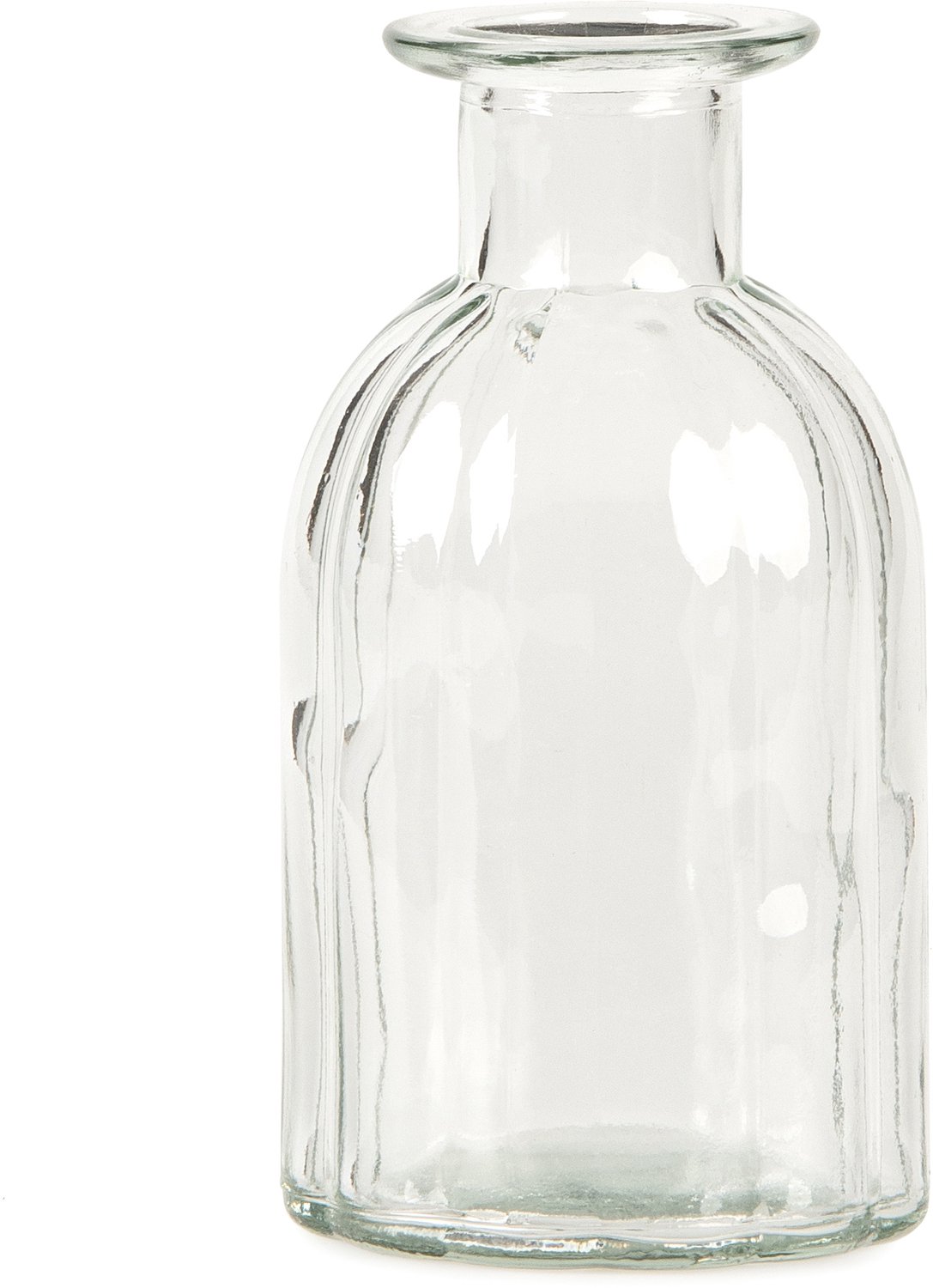 ARTYFETES - Glazen vaas 13,5 cm transparant vintage