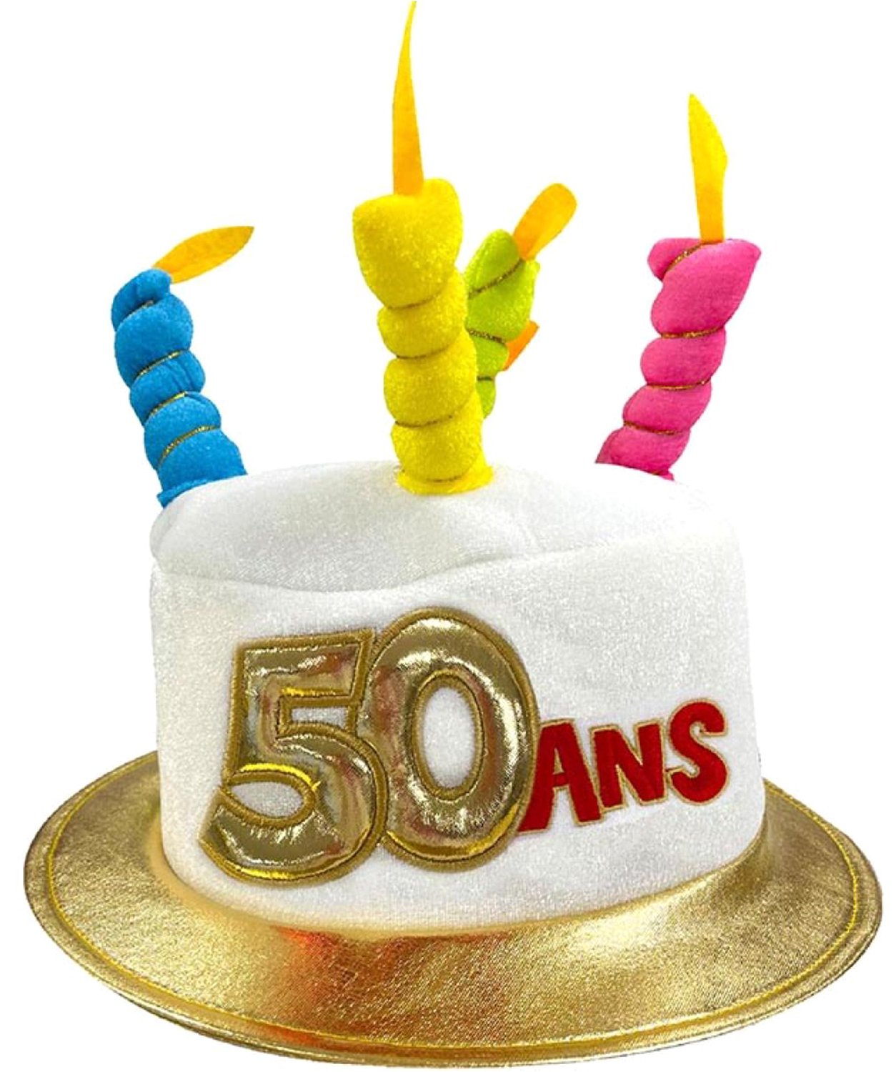 SURPRISEZ VOUS - Verjaardagshoed voor volwassenen leeftijd 50