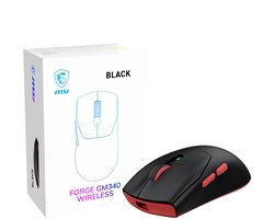 MSI Forge GM340 Wireless - Gaming muis - 57 gram - Zwart