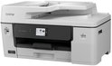 Brother MFC-J6760DW inkjetprinter in schuine hoek, wit met zwart bedieningspaneel.