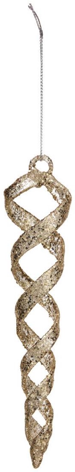 Atmosphera Créateur d'intérieur® SDN GLASDRUPPEL GOUD STREEP 17CM Dore