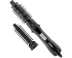 BaByliss Shape & Smooth Föhnborstel - Voor Volume, Vorm & Glans - Ideaal voor Fijn tot Normaal Haar - 20mm & 38mm Borstels - 800W