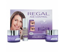 Regal Age Control Geschenkdoos – Anti-Rimpel Dagcrème + Nachtcrème + Oog/Lippen Serum – Cadeauset Botox Effect & Hyaluronzuur Lifting – Cadeaudoos – Giftset Vrouw