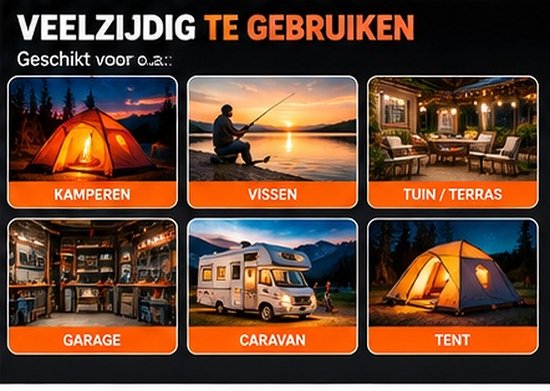 SMH LINE® Complete Camping Set - EHBO tas, Gaskachel, Gasbrander & Pannenset - Incl. 4x 500g Gascartridges - Kookset voor Outdoor & Kamperen — afbeelding 4