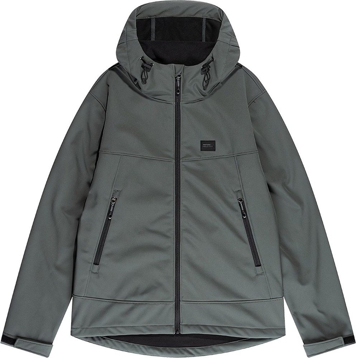 Vintage Industries Alford -softshelljack 30101 Zilver