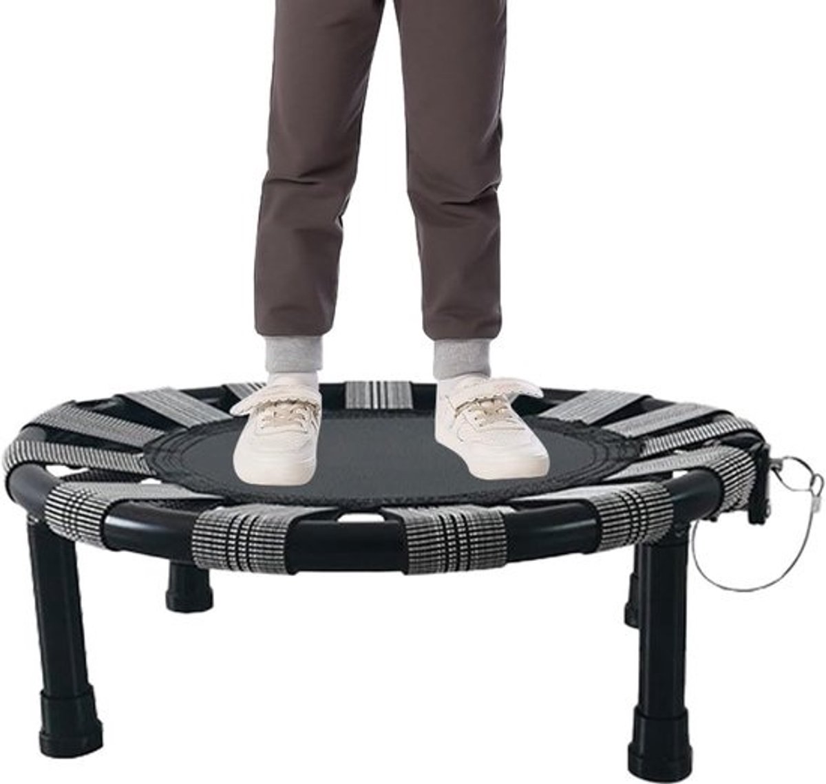 Binnentrampoline - Rebounder - voor kinderen - Indoorfitness - Opvouwbaar - veilig ontwerp - 45 x 20 x 8 cm
