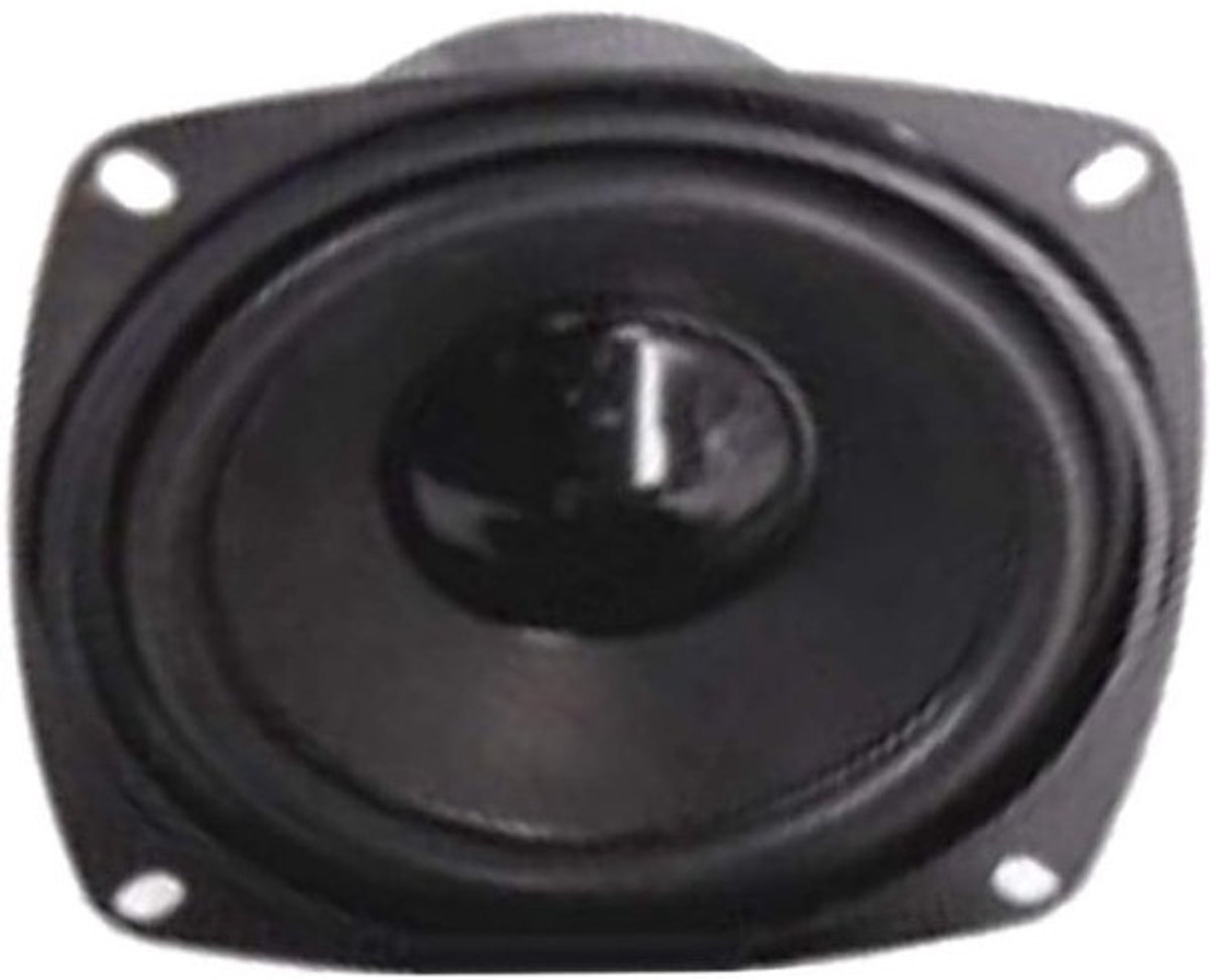 Audio-subwooferluidspreker - Wooferbashoorn - Muziek luisteren - Hoge gevoeligheid - 4 inch - Zwart