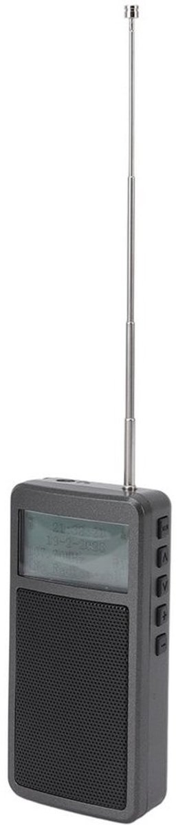 Dailygoody - Draagbare FM-radio - Compacte pocketradio - Voor binnen en buiten - Veelzijdig - 30 zenders - Perfect voor onderweg - Klein formaat