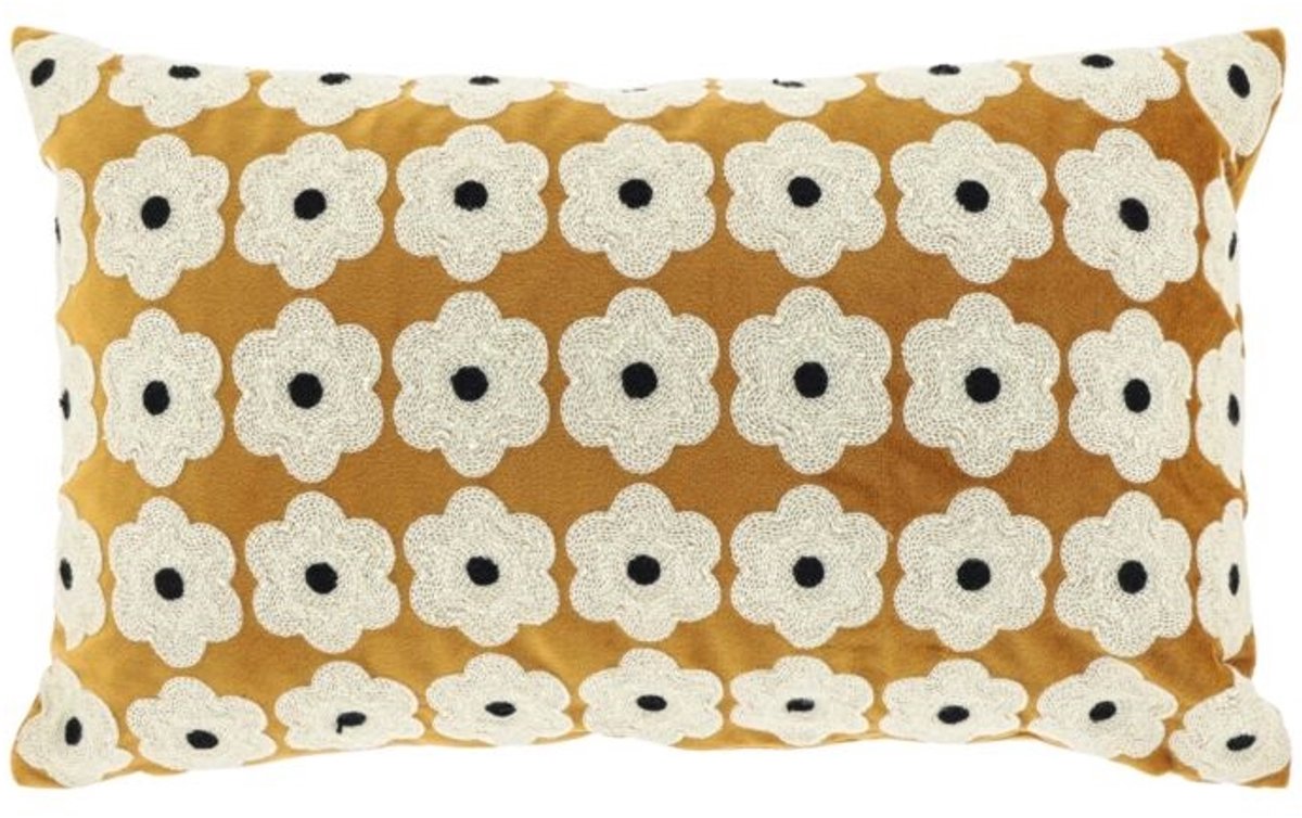 Unique Living Sierkussen Mona - Apricot - 30x50cm Oranje