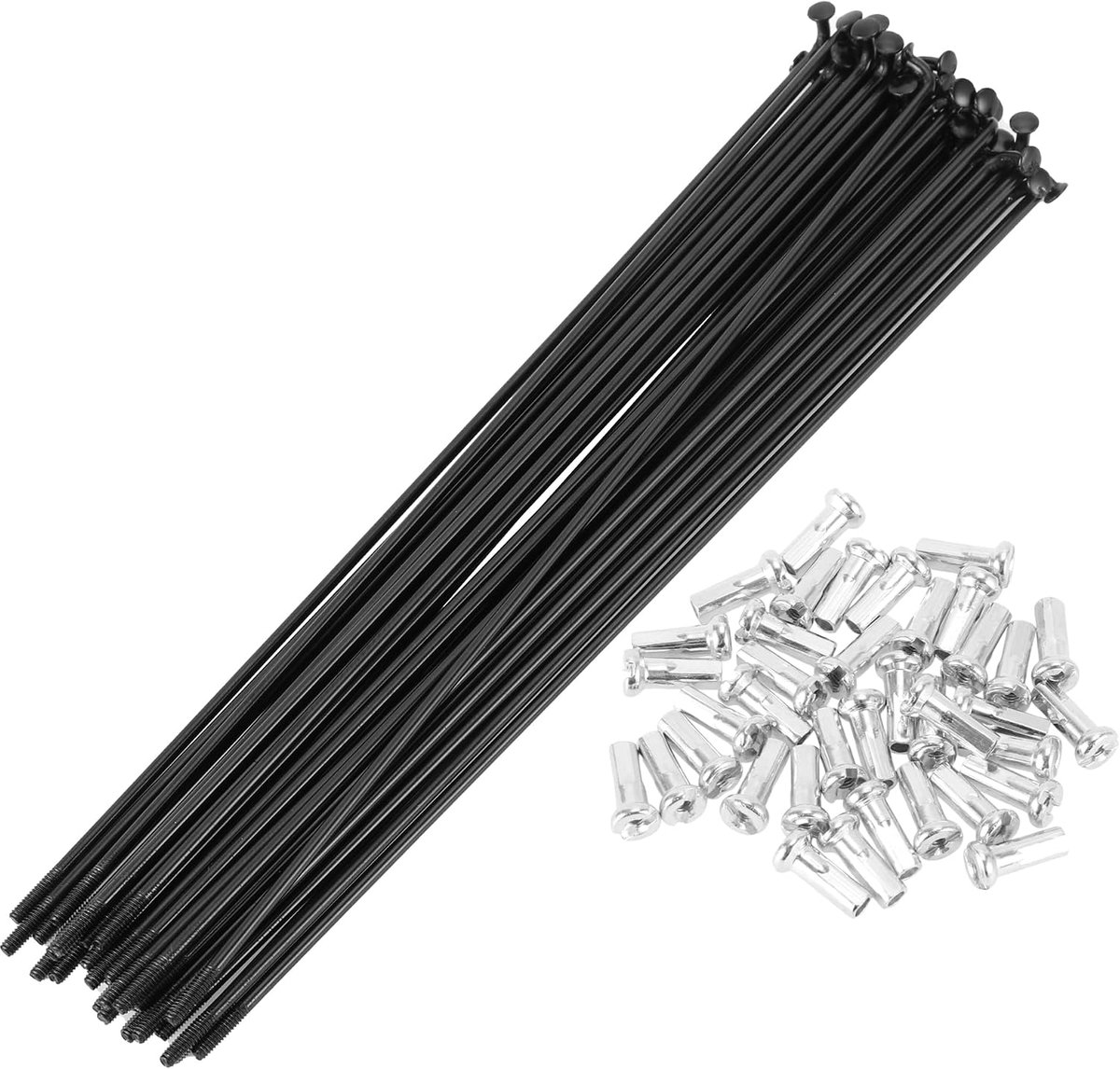 1 set 14 G 169 mm spaaklengte fiets met 14 G 12 mm lengte - ShopVlot