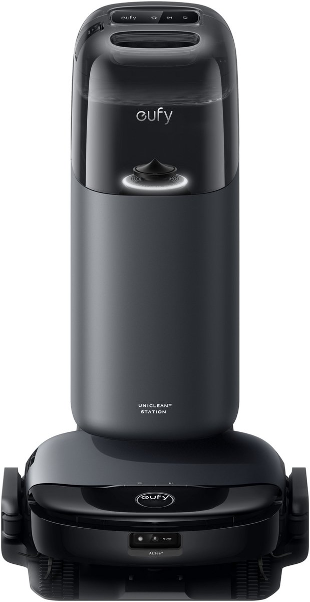 Bol.com eufy Clean S1 HydroJet Robot Stofzuiger met Moppfunctie - All-in-one Station - Revolutionair Reinigingssysteem - Altijd ... aanbieding