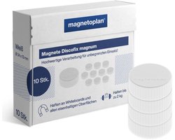 magnetoplan Magneet Discofix Magnum 1660010 34mm assorti 10 st./v...