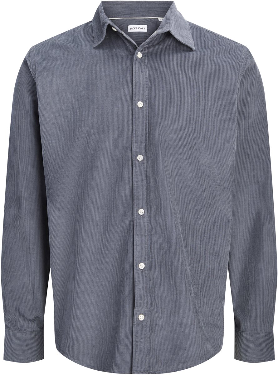 Jack & Jones Overhemd Jjefield Cord Shirt Ls Sn 12298525 Turbulence Mannen Maat - XS