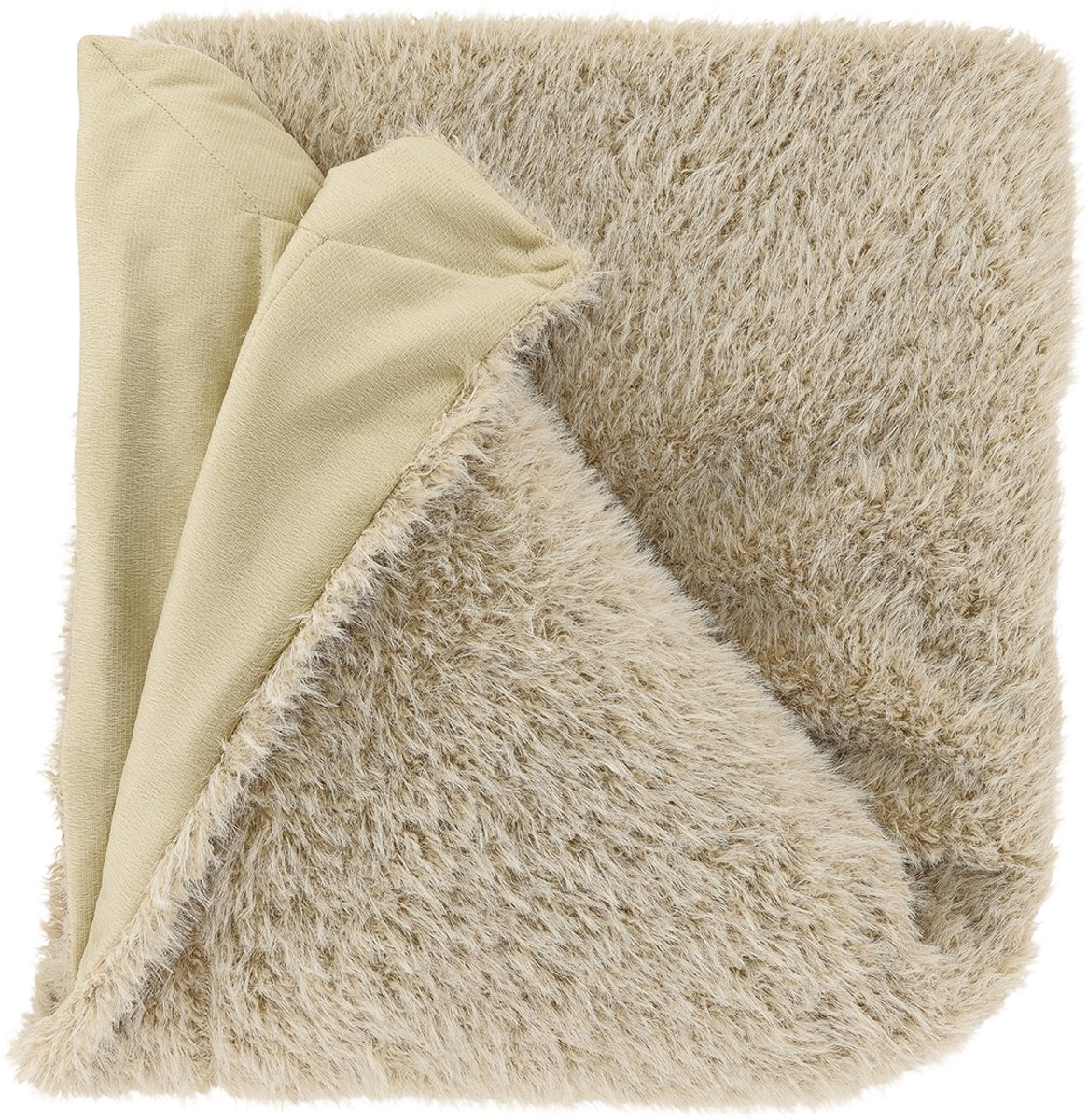 Unique Living Plaid Rosa 140x180cm - Sand Beige