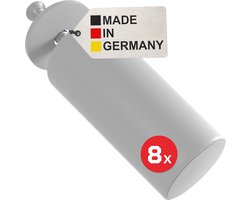 BAUHELD Shutter Stopper Closed 40 mm, Pack of 8 Made in Germany, Stop Buffer Made of Plastic, Stop Stopper for Roller - ShopVlot
