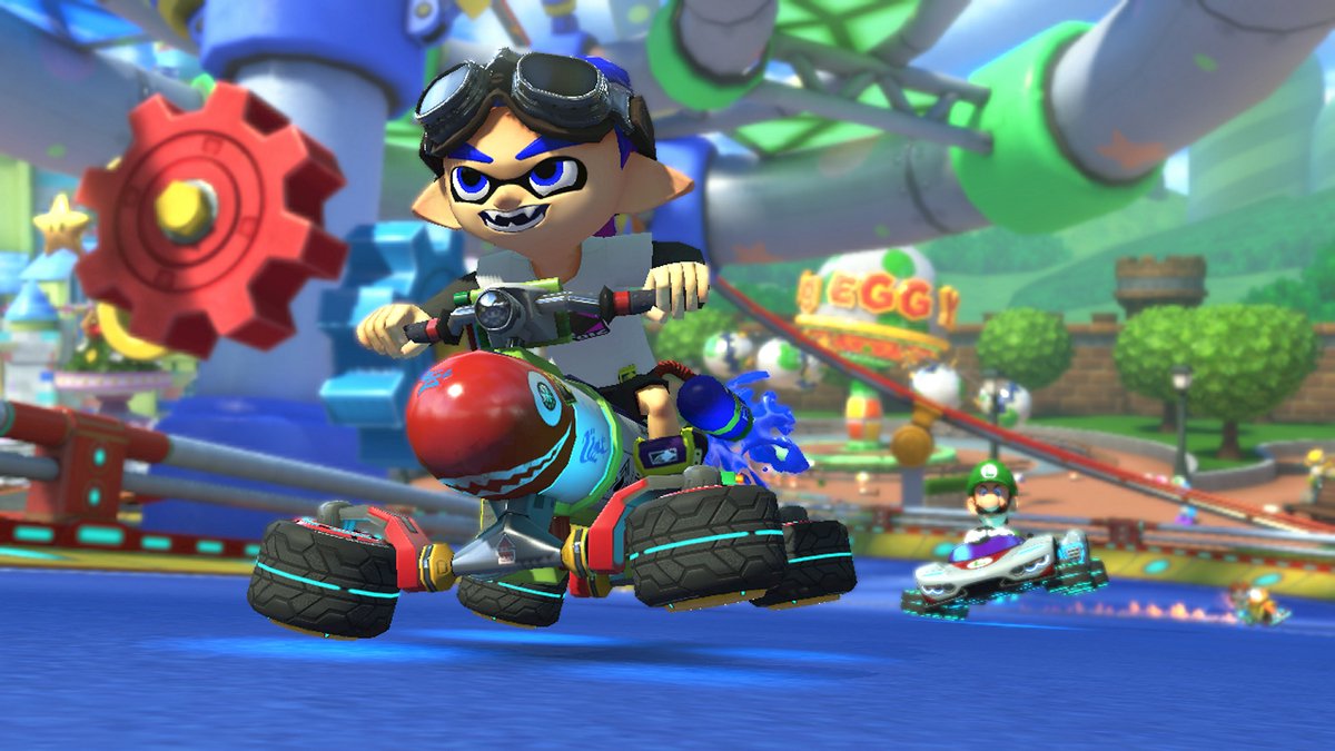 Nintendo Switch Console - Mario Kart 8 Deluxe Bundel - Blauw/Rood — cadeau in Games, Films & Muziek - foto 3