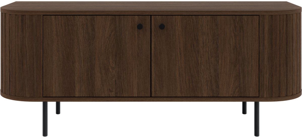 Margaret Hadas24 TV-kast Olivia 123 cm (Donkerbruin)