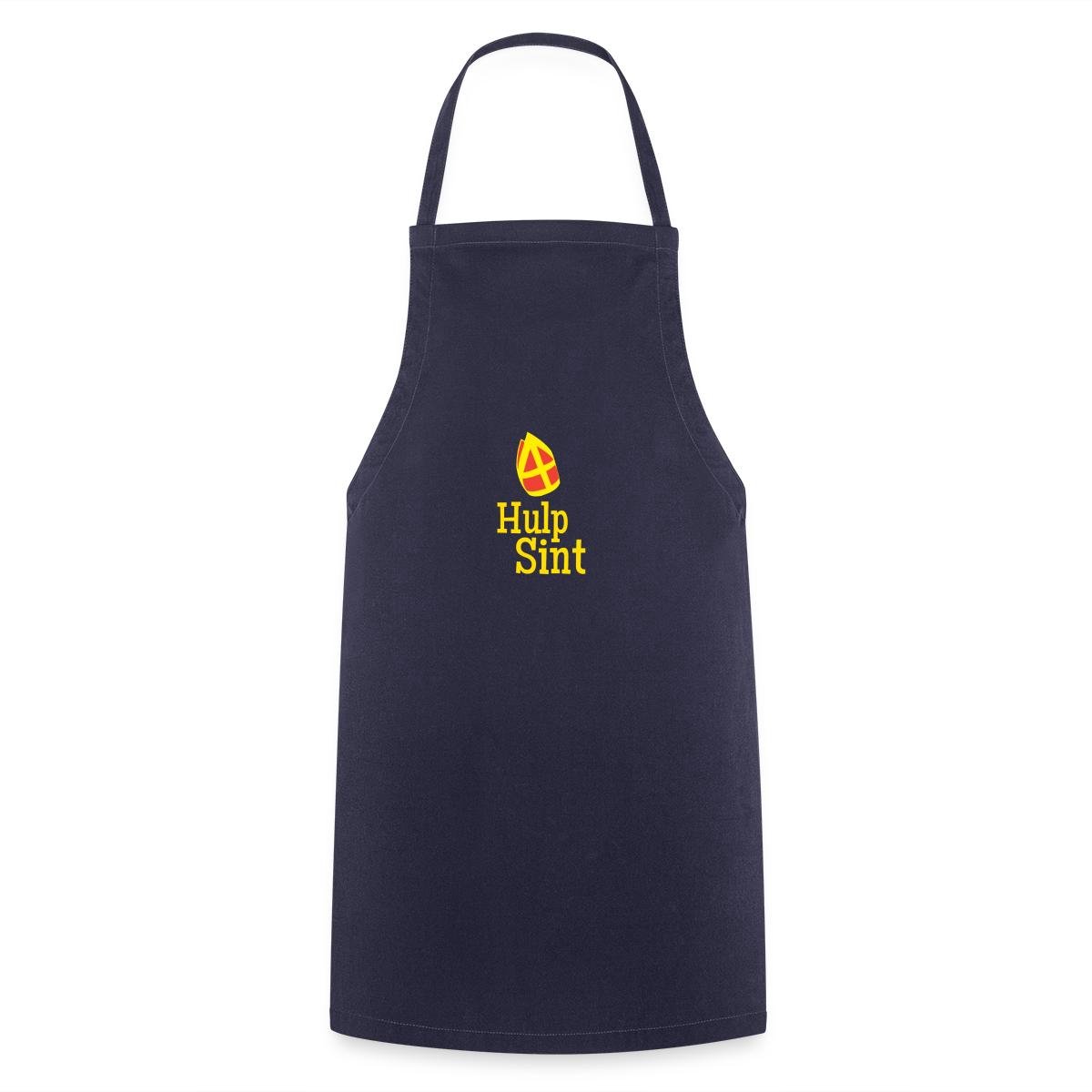 Hulp Sinterklaas Logo Decoratief Ontwerp Keukenschort