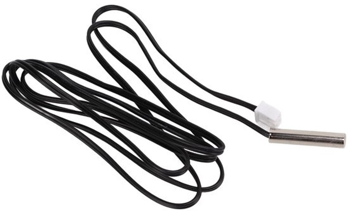 Temperatuursensor - Thermokoppelsonde - Voor industriële tests - Waterdicht roestvrij staal - Kabel van 30 cm
